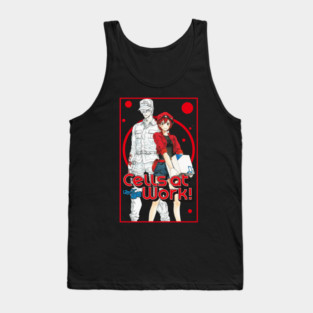 Anime Manga Cellsss At Work Characters Tank Top