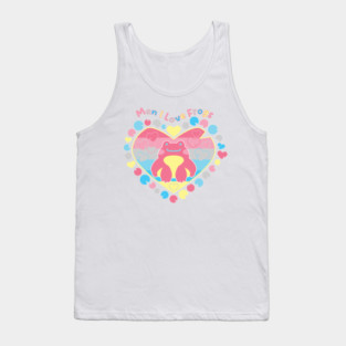 Man I Love Frogs [genderflux] Tank Top