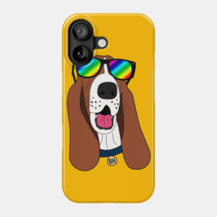 THE COOLEST STYLISH BASSET HOUND Phone Case