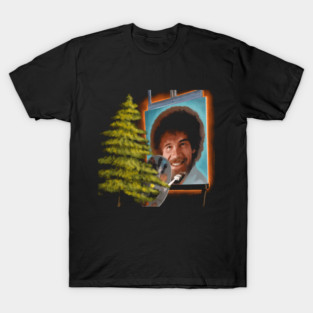 Bob Ross Christmas Tree T-Shirt