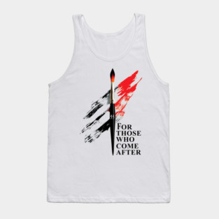 Clair Obscur Expedition 33 Gustave For Those Who Come After Fan Art Tank Top
