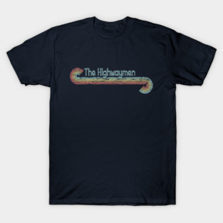 Retro Line The Highwaymen T-Shirt