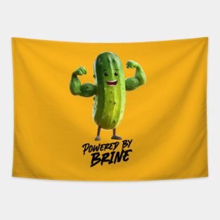 funny pickle Tapestry