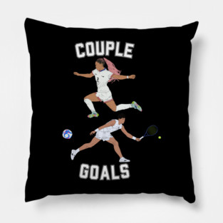 Trinity Rodman Ben Shelton Couple Goals Minimalist Pillow