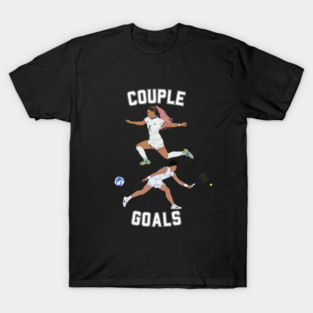 Trinity Rodman Ben Shelton Couple Goals Minimalist T-Shirt