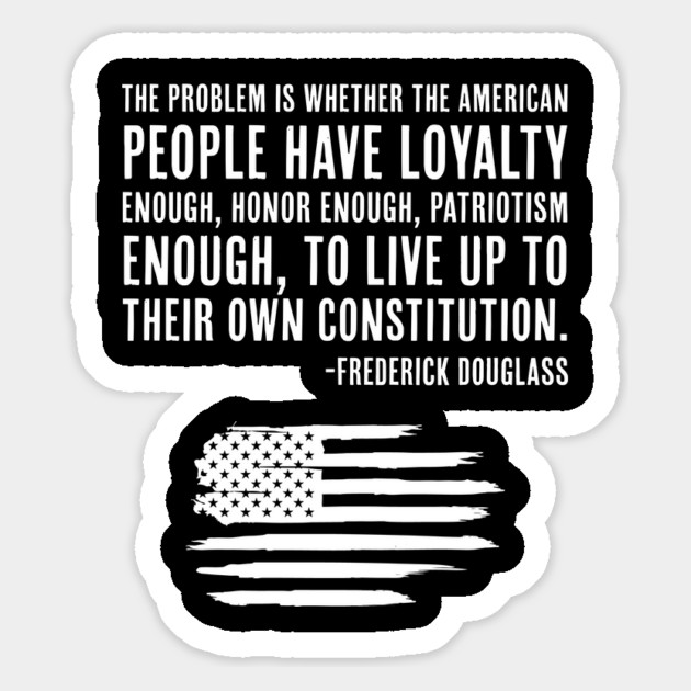 Frederick Douglass, Quote, Black History, African American Magnet by UrbanLifeApparel