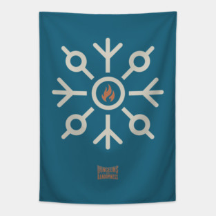 D&R Frostbourne: Frostbourne Banner Sigil Tapestry