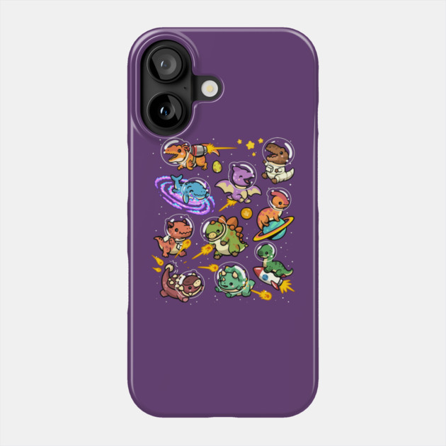 Space Dinosaurs Phone Case by GoshWow®