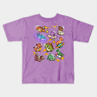 Space Dinosaurs Kids T-Shirt