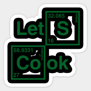 Breaking Bad - Let's Cook Sticker