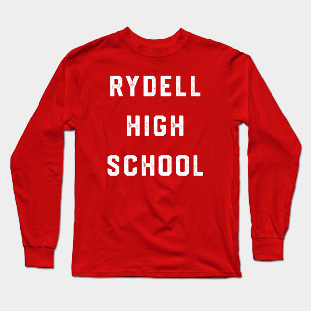 Rydell High School Long Sleeve T-Shirt by Litehouse Tees