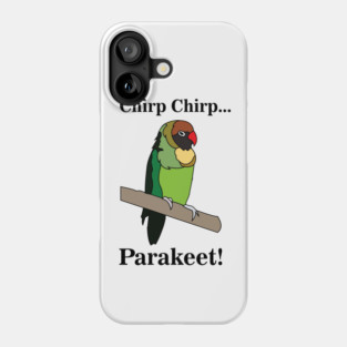 Parakeet Bird Phone Case