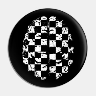 Chess for Brain | Intellectual Gift for Chess Players Pin