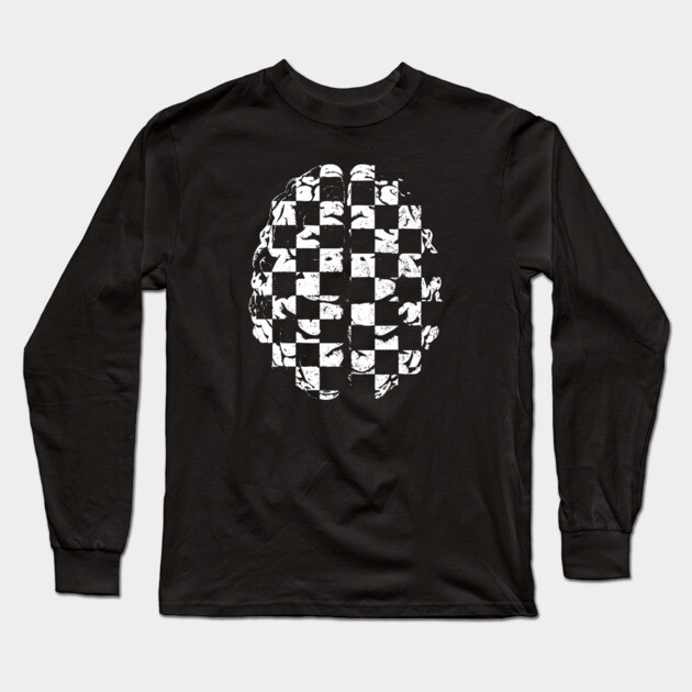 Chess for Brain | Intellectual Gift for Chess Players Long Sleeve T-Shirt by TuncGK