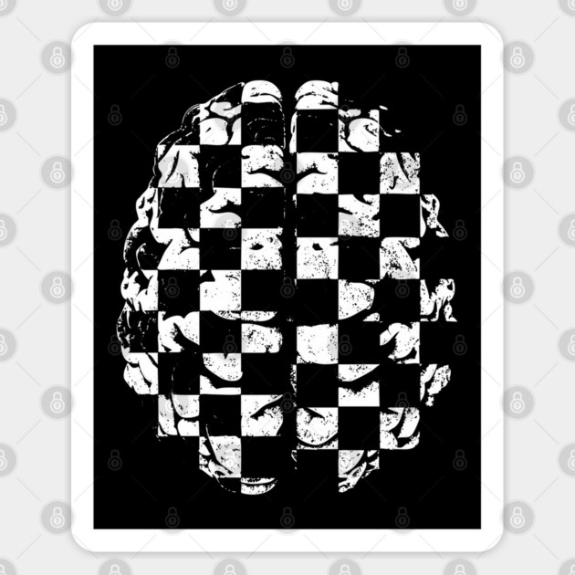Chess for Brain | Intellectual Gift for Chess Players Sticker by TuncGK