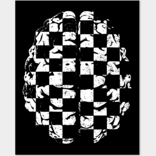 Chess for Brain | Intellectual Gift for Chess Players Posters and Art