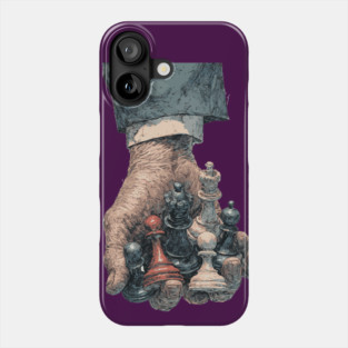 Wanna Play? - Concept Art for Chess Lovers Phone Case
