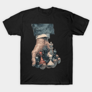 Wanna Play? - Concept Art for Chess Lovers T-Shirt
