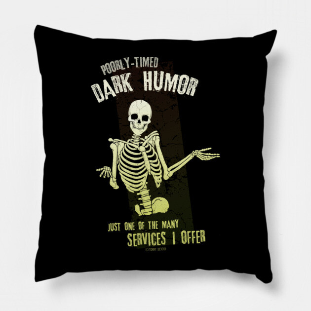 The List Goes On... Pillow by Tommy Devoid