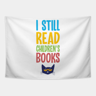 Vintage Cat Logo Movies Cartoon Book Shoes Tapestry