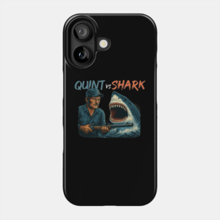 JAWS: Quint vs. Can – Ultimate Showdown Tee Phone Case