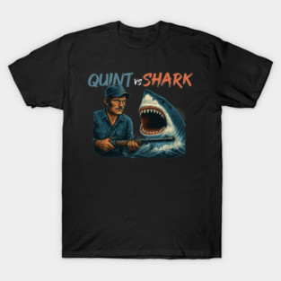 JAWS: Quint vs. Can – Ultimate Showdown Tee T-Shirt