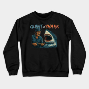 JAWS: Quint vs. Can – Ultimate Showdown Tee Crewneck Sweatshirt