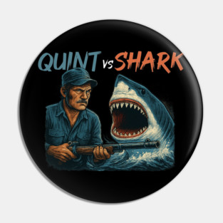 JAWS: Quint vs. Can – Ultimate Showdown Tee Pin