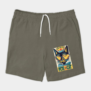 Vintage Retro Pete The Cat V2 Shorts