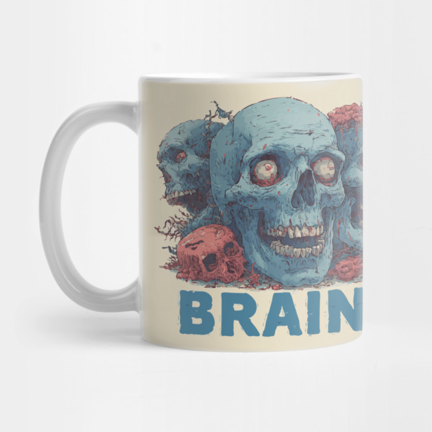 Zombie Graveyard - Spooky & Creepy Halloween Design by TuncGK