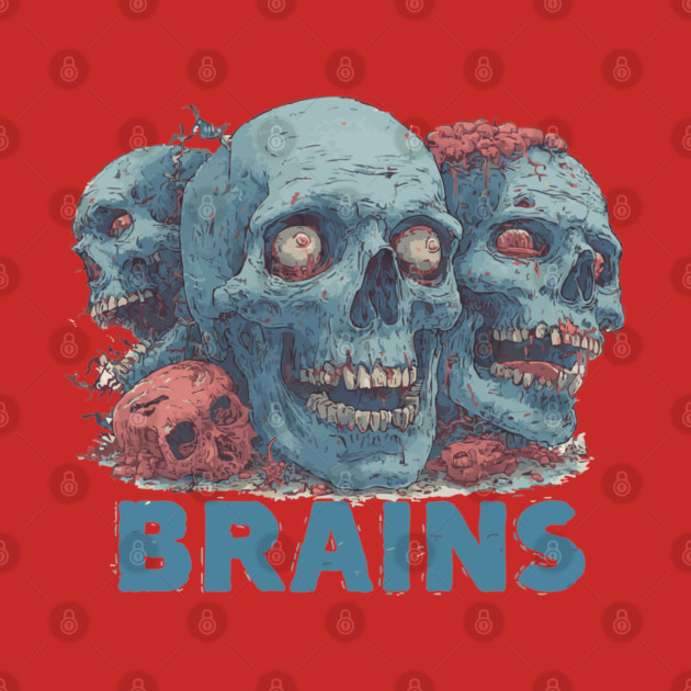 Zombie Graveyard - Spooky & Creepy Halloween Design by TuncGK