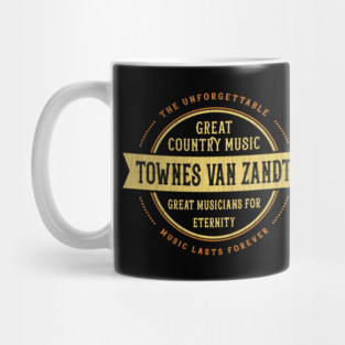 Townes Van Zandt 7/8/26 Music D5223 Mug