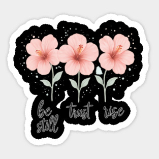 Be Still, Trust Life Christian Gift Magnet