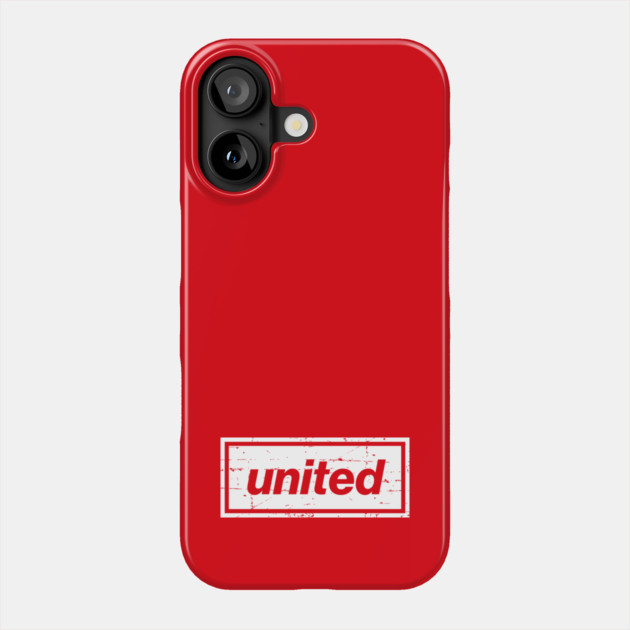 The United Football Indie Music Manchester Light Phone Case by Butter Creative