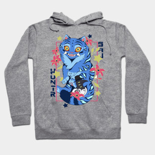 Derpy Tiger K-pop Demon Hunters Hoodie