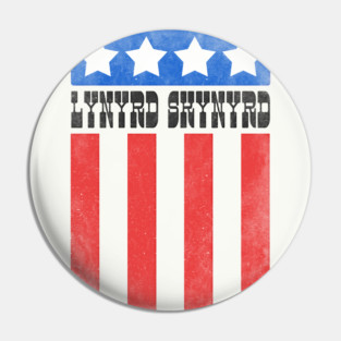 Lynyrd Skynyrd Retro Style Pin