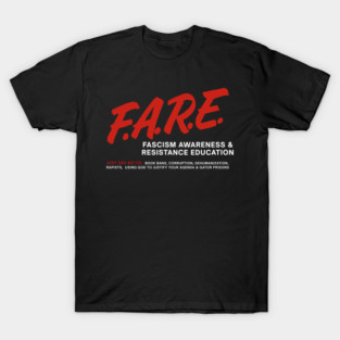 Anti-Fascism Parody Shirt – Fascism Awareness & Resistance Education T-Shirt