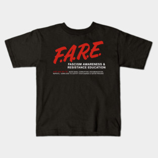Anti-Fascism Parody Shirt – Fascism Awareness & Resistance Education Kids T-Shirt