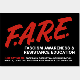 Anti-Fascism Parody Shirt – Fascism Awareness & Resistance Education Posters and Art