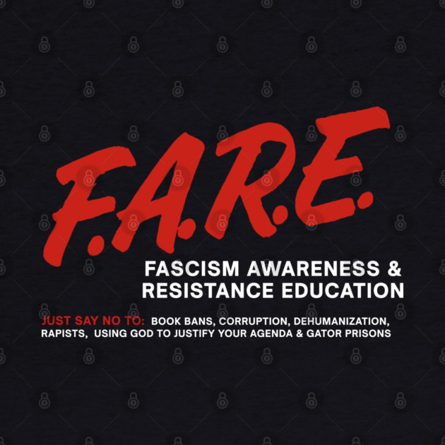 Anti-Fascism Parody Shirt – Fascism Awareness & Resistance Education by DoodlesByPeter