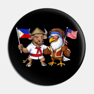 Filipino American Heritage Pin