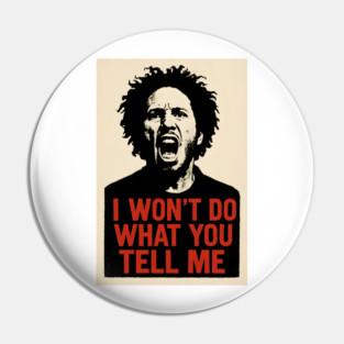 Rage Against The Machine Pin