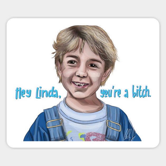 Wedding Singer: Hey Linda Magnet by 51Deesigns