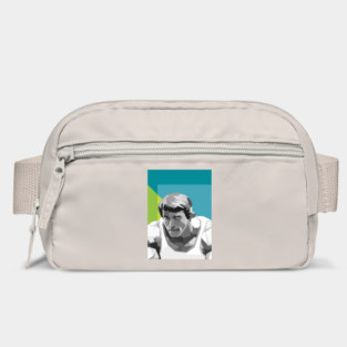 Arnold Schwarzenegger Greyscale Abstract Pop Art Bag