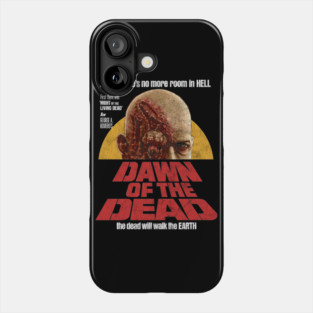 Dawn Of The Dead, DISTRESSED, George Romero, Day Of The Dead Phone Case