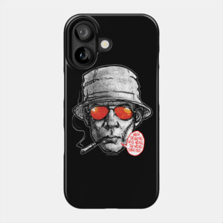 Hunter S Thompson, Gonzo, Raoul Duke Phone Case