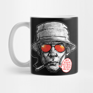 Hunter S Thompson, Gonzo, Raoul Duke Mug