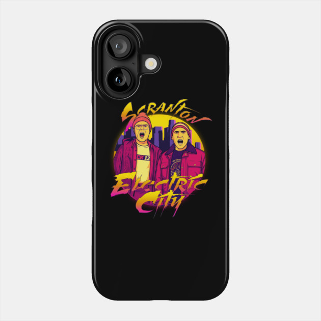 Scranton Electric City! Phone Case by Tv Moments