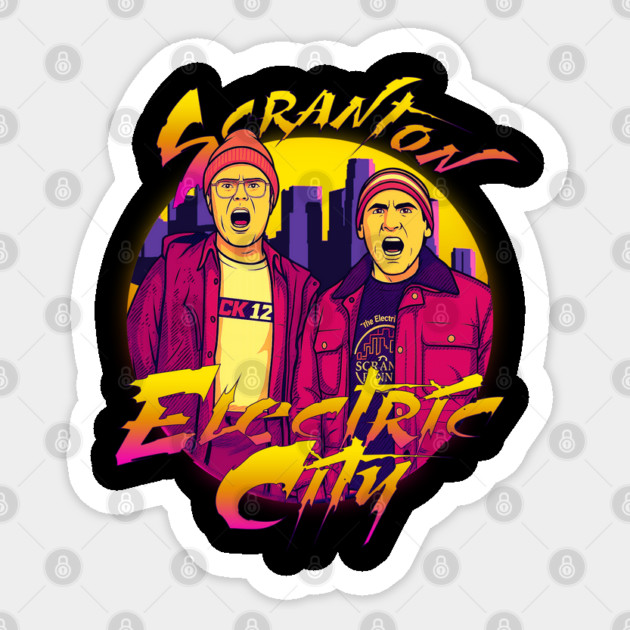Scranton Electric City! Sticker by Tv Moments