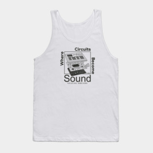 Circuit Symphony. Digital Audio Tank Top
